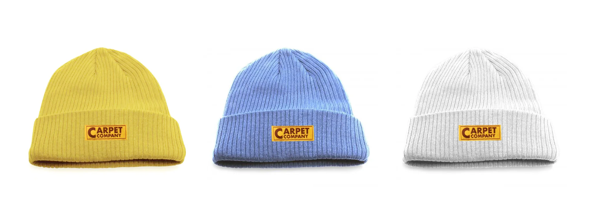Rib Knit Logo Beanie — Carpet Company